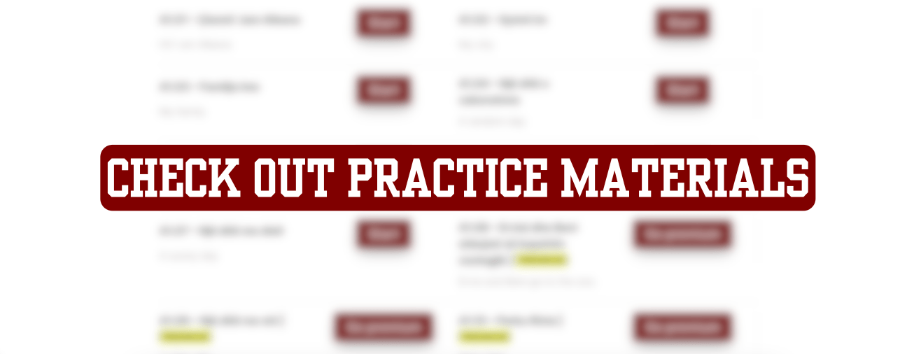 Check out practice materials