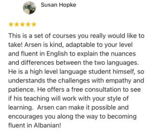 Feedback Susan