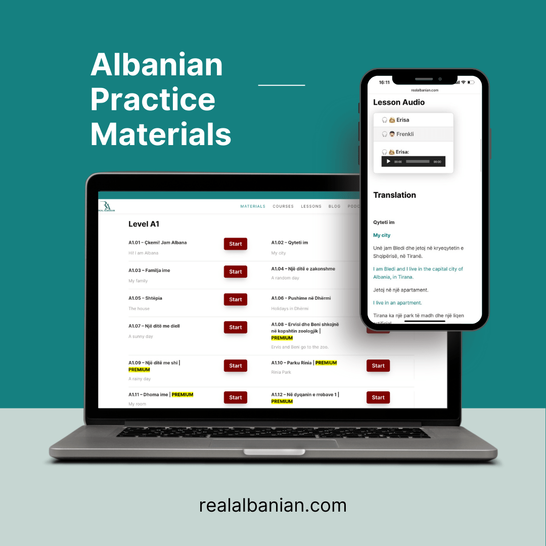 Albanian Practice Materials